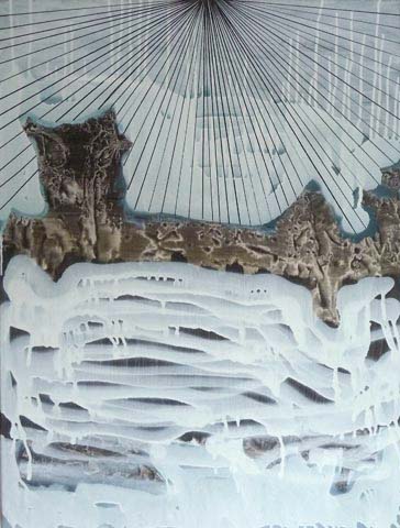 Klister, 60 x 60 cm, &Ouml;l/Lwd.,