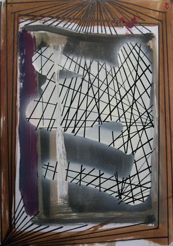 Klister, 60 x 60 cm, &Ouml;l/Lwd.,