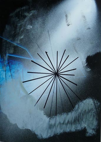 Klister, 60 x 60 cm, &Ouml;l/Lwd.,