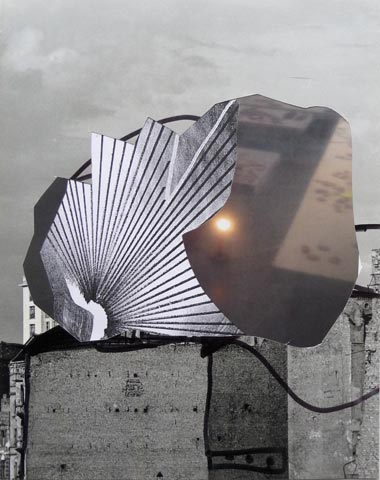 Spiegelung, 50 x 40 cm, &Ouml;l/Lwd.,