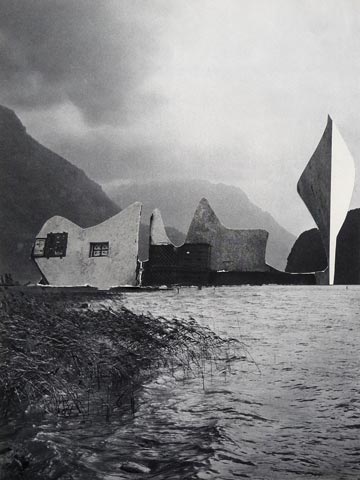 Festung, 30 x 40 cm, Öl/Faserstift auf Lwd., 2005