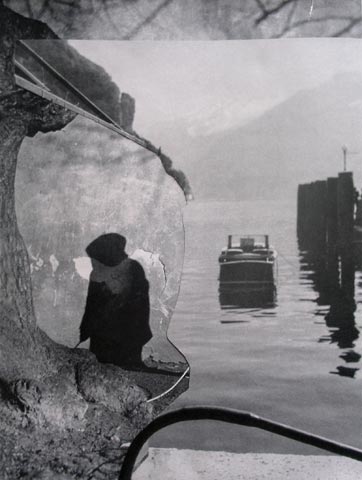 Im Wald, 30 x 40 cm, &Ouml;l/Faserstift auf Lwd., 2005