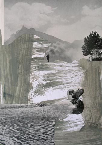 Das Gute, 30 x 40 cm, &Ouml;l/Faserstift auf Lwd., 2006