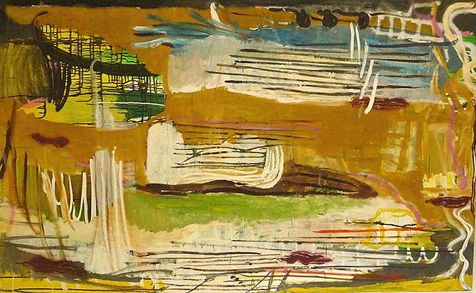 Kirche, 20 x 30 cm, Papiercollage, 2006