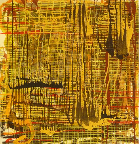 B&uuml;ro M&uuml;nchen, 30 x 40 cm, Papiercollage, 2005