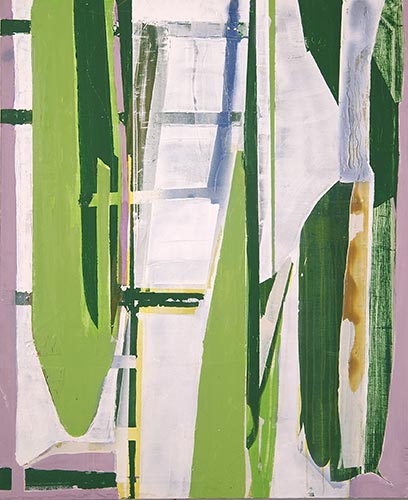 Kruste, 30 x 24 cm, &Ouml;l/Faserstift auf Lwd., 2006