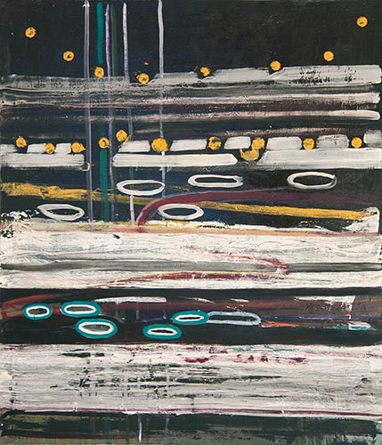 Kirche, 20 x 30 cm, Papiercollage, 2006