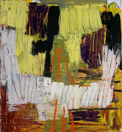 B&uuml;ro M&uuml;nchen, 30 x 40 cm, Papiercollage, 2005