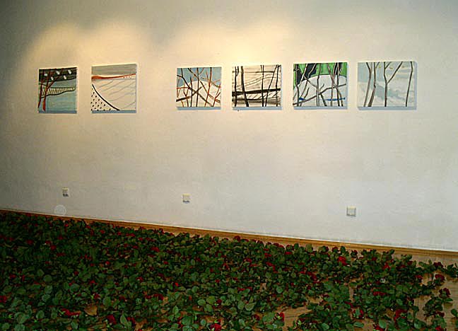 Ausstellungsaufbau, Sontrapark Sonthofen, 2006