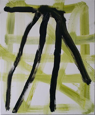 Talstation, 20 x 25 cm, Papiercollage, 2006