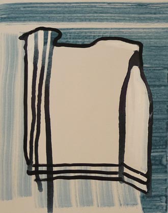 Umbau, 30 x 40 cm, Mischtechnik auf Lwd., 2005